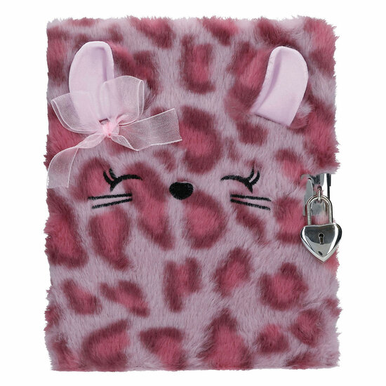TOPModel Cosy Cat Dagboek met Slot