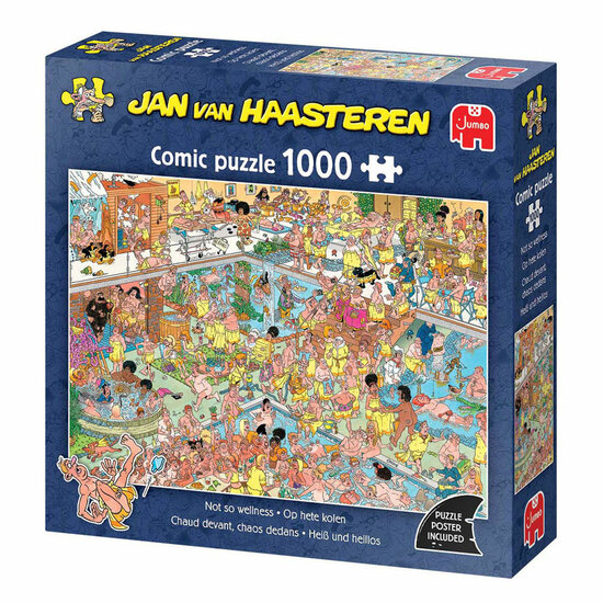 Jan van Haasteren Legpuzzel - Op Hete Kolen - 1000st.