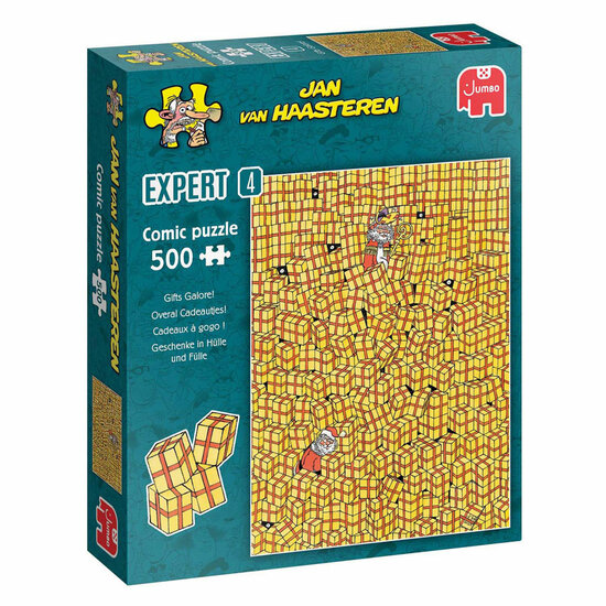 Jan van Haasteren Legpuzzel - Expert 4 Overal cadeautjes, 500st.