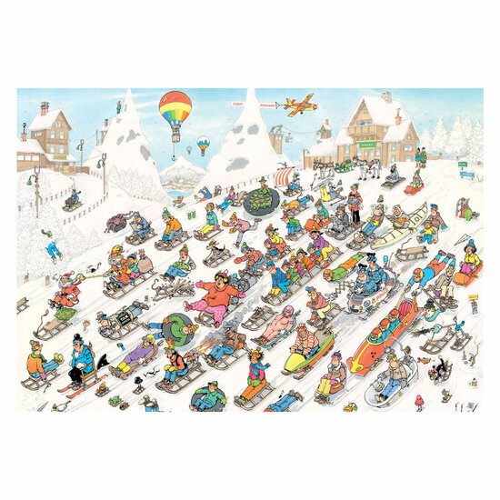 Jan van Haasteren Legpuzzel - Van Onderen! - 2000st.
