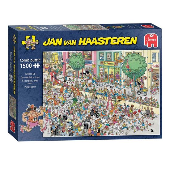 Jan van Haasteren Legpuzzel - Een Naaldhak te Hoog - 1500st.