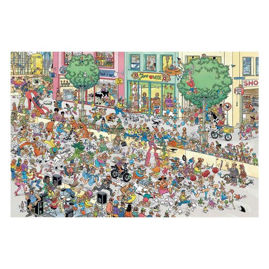 Jan van Haasteren Legpuzzel - Een Naaldhak te Hoog - 1500st.