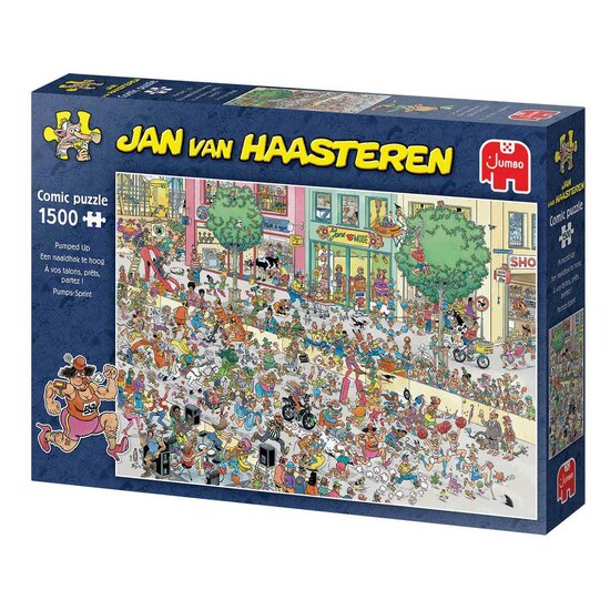 Jan van Haasteren Legpuzzel - Een Naaldhak te Hoog - 1500st.