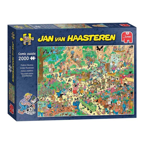 Jan van Haasteren Legpuzzel - Vrolijke Fladderaars - 2000st.