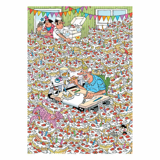 Jan van Haasteren Legpuzzel Expert 8 - Hoera, Jan 90 Jaar - 500st.