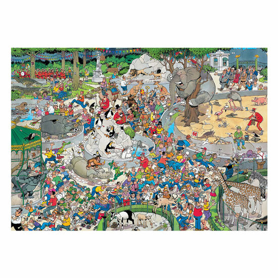 Jan van Haasteren Legpuzzel - De dierentuin - 500 XL st.