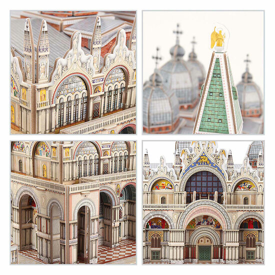 Cubic Fun 3D Puzzel National Geographic St. Marco Plein