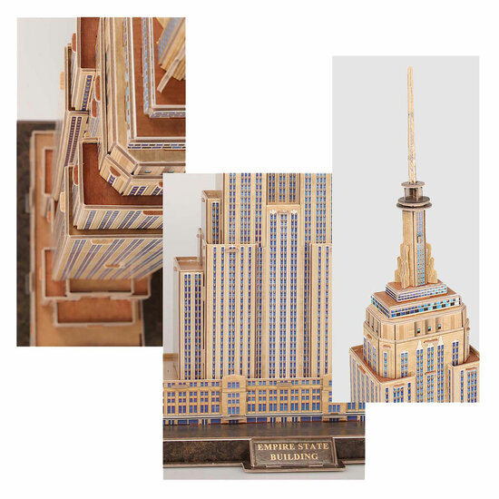 Cubic Fun 3D Puzzel National Geographic Empire State Building