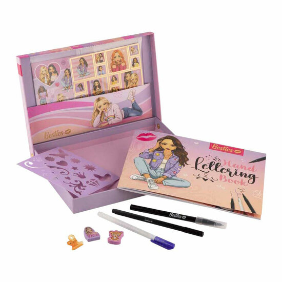 Besties Handlettering Set incl. Boek - 32 Pagina's