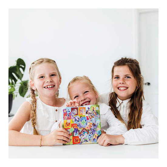 Totum Unicorn Academy Stickerset - 3 Vellen + 1 Achtergrond