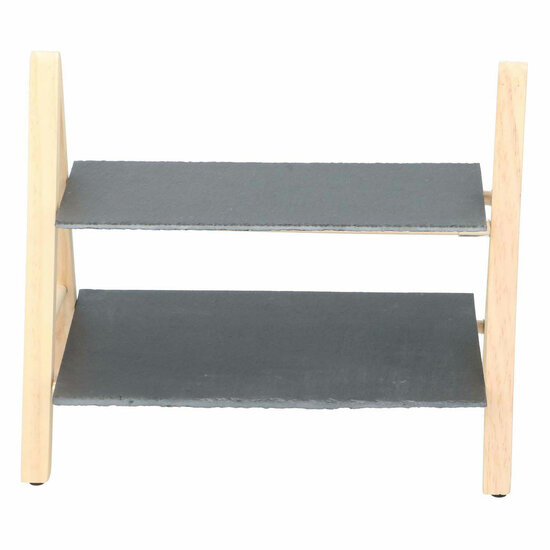 Serveerstandaard Twee lagen, 32x18x28cm