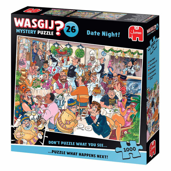 Wasgij Mystery 26 Legpuzzel - Date Night!, 1000st.