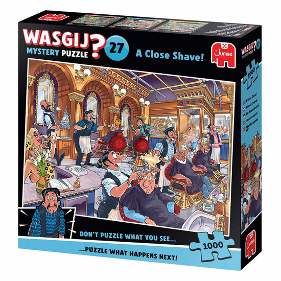Wasgij Mystery 27 Legpuzzel - Vlam in de Pan!, 1000st.