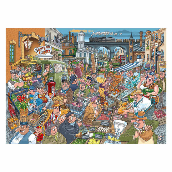 Wasgij Destiny 26 Legpuzzel - Barstensvol Bio!, 1000st.