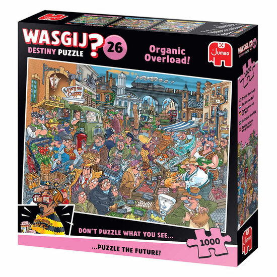 Wasgij Destiny 26 Legpuzzel - Barstensvol Bio!, 1000st.