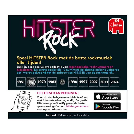 Jumbo Hitster Rock Uitbreiding