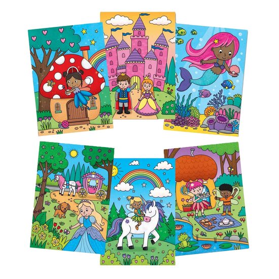 Galt - Water Magic Fairytales - 6 Kleurplaten