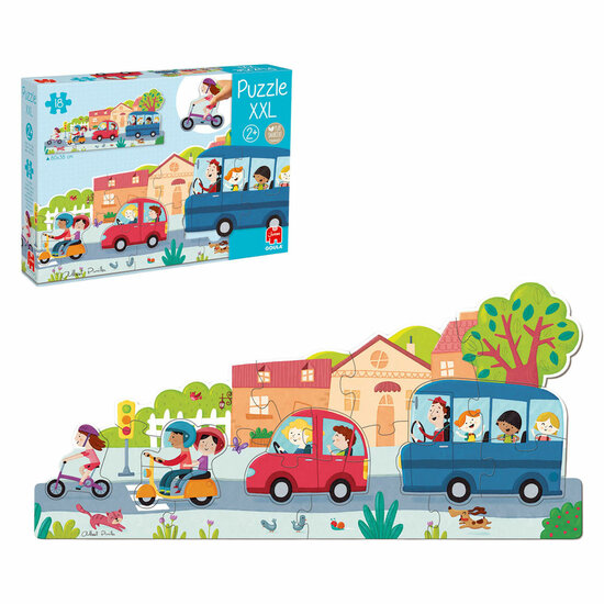 Jumbo Goula Puzzel XXL Voertuigen - 18st.