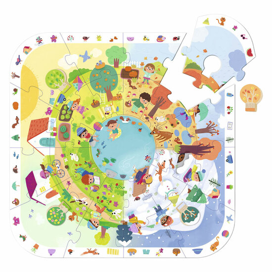 Jumbo Goula Puzzel XXL Seizoenen - 29st.