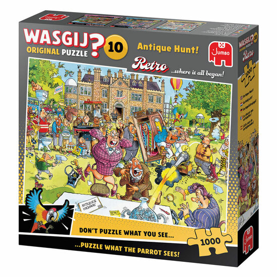 Wasgij Retro Original 10 - Antiekjacht! - 1000st.