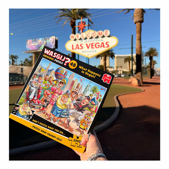 Wasgij Original 48 - What Happens in Vegas! - 1000st.