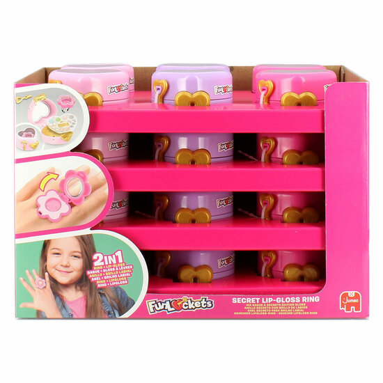Jumbo FunLockets Geheime Lipgloss Ring
