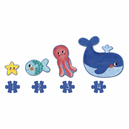 Jumbo Goula Puzzel XXL Oceaan - 18st.