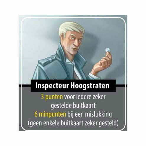 Inspecteur Hoogstraten: Diamantbeurs - Kaartspel