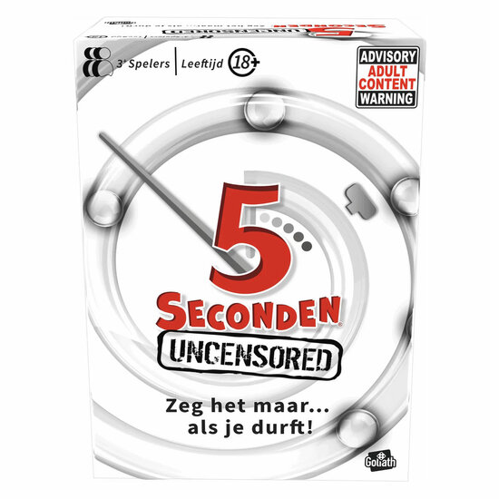 Goliath 5 Seconds Gezelschapsspel Uncensored