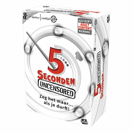 Goliath 5 Seconds Gezelschapsspel Uncensored