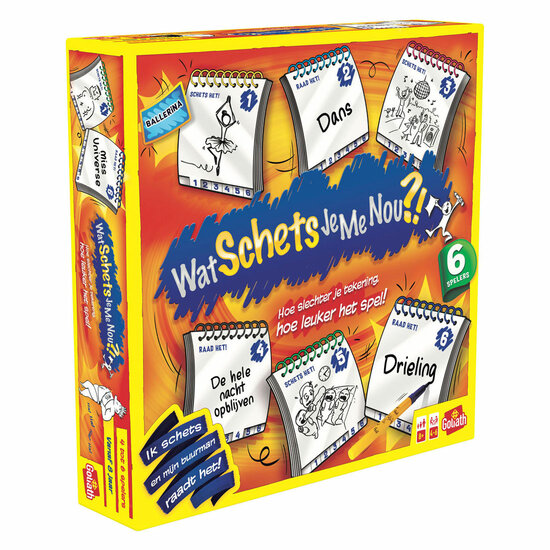 Goliath Wat schets je me nou?! Gezelschapsspel - 6 Spelers