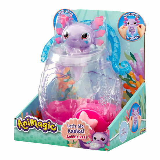 Animagic Axolotl in Aquarium