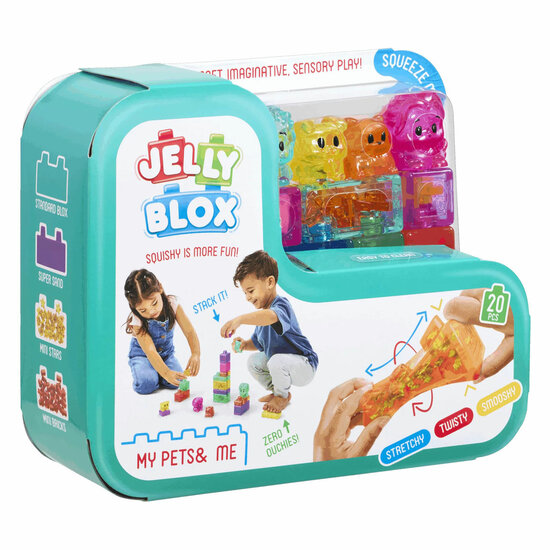 Jelly Blox - Mijn Huisdieren en Ik - 20dlg.