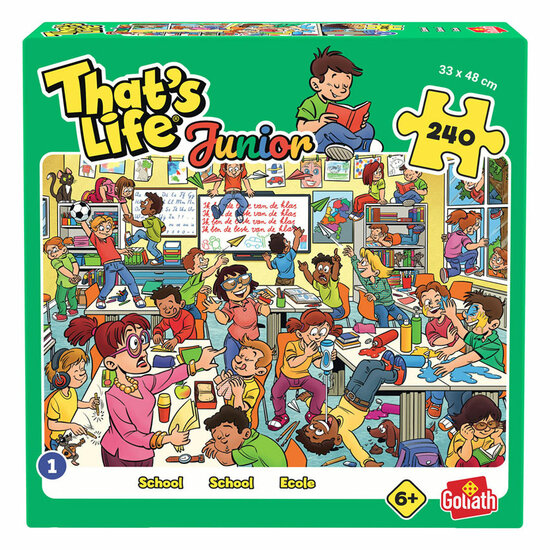Goliath That's Life Junior School Legpuzzel - 240st.
