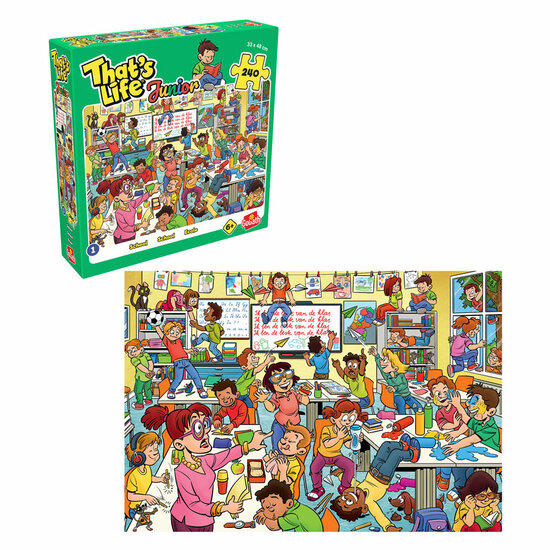 Goliath That's Life Junior School Legpuzzel - 240st.