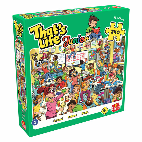 Goliath That's Life Junior School Legpuzzel - 240st.