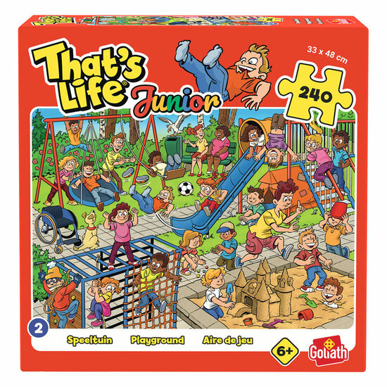 Goliath That's Life Junior Playground Legpuzzel - 240st.