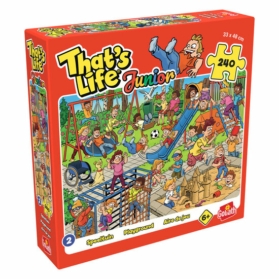 Goliath That's Life Junior Playground Legpuzzel - 240st.