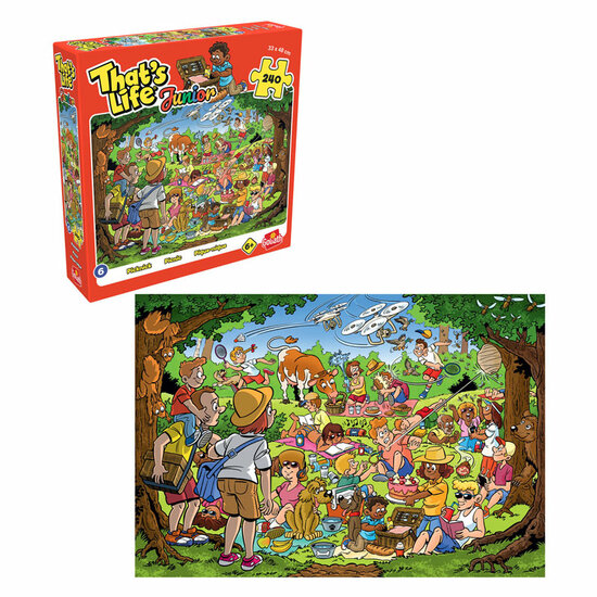 Goliath That's Life Junior Picnic Legpuzzel - 240st.