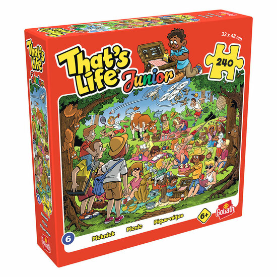 Goliath That's Life Junior Picnic Legpuzzel - 240st.