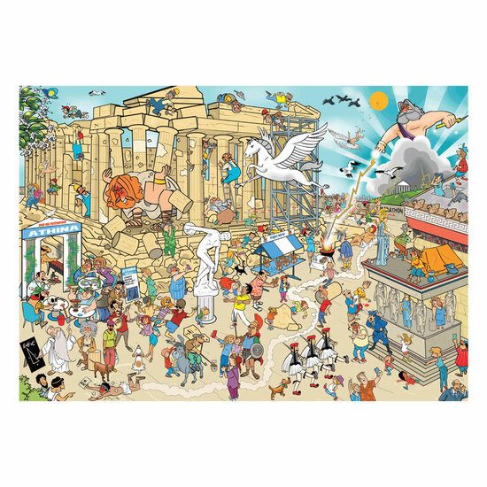 Goliath That's Life City Edition: Athens Legpuzzel - 1000st.