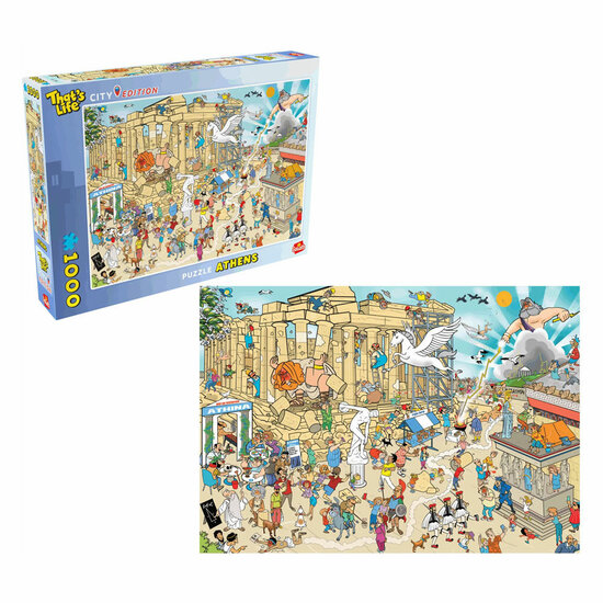 Goliath That's Life City Edition: Athens Legpuzzel - 1000st.