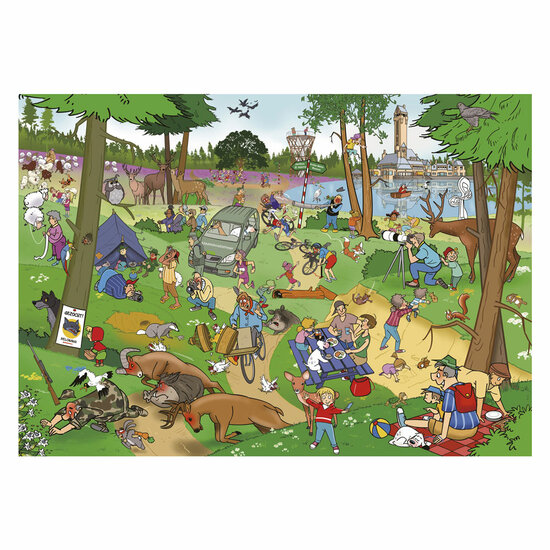 Goliath That's Life Hollandse Editie: De Veluwe Legpuzzel - 1000st.