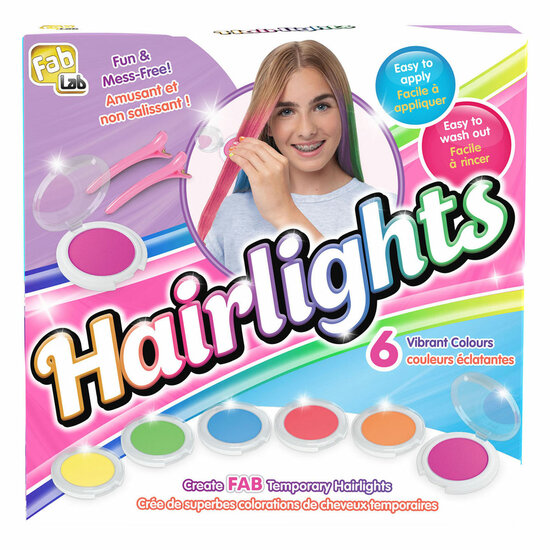 FabLab Hairlights - 6 Kleuren
