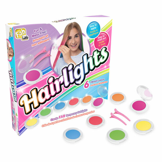 FabLab Hairlights - 6 Kleuren