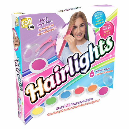 FabLab Hairlights - 6 Kleuren