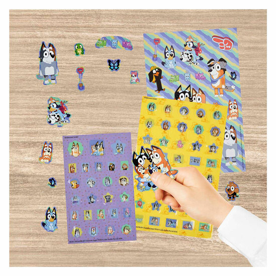 Super Sticker Set Bluey - 500+st.