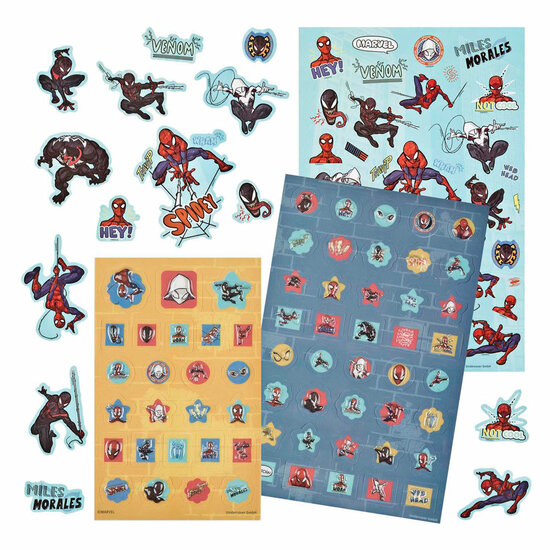 Super Sticker Set Spiderman - 500+st.