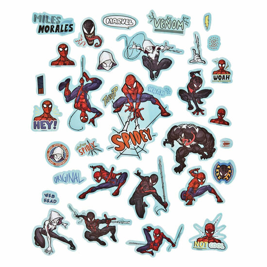 Super Sticker Set Spiderman - 500+st.