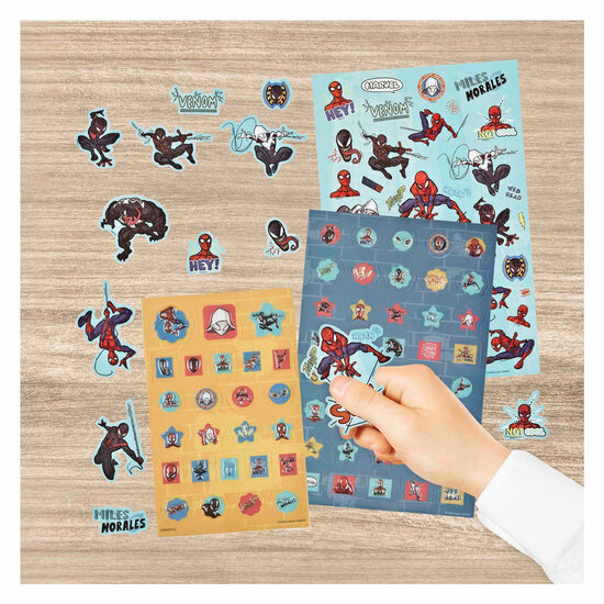 Super Sticker Set Spiderman - 500+st.